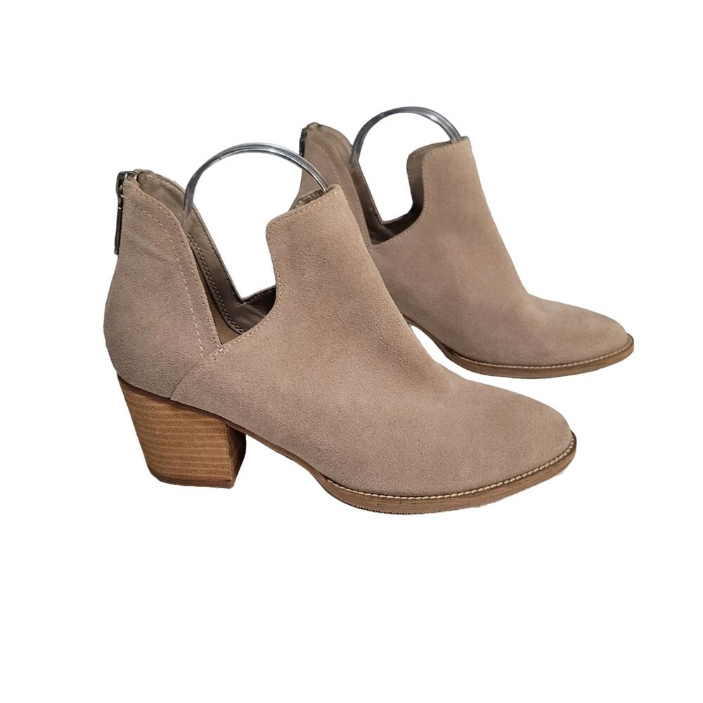 Blondo Neda B6689 Waterproof Suede Ankle Bootie Size 9.5